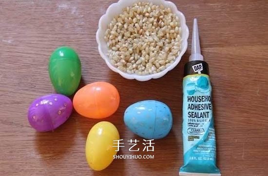 扭蛋废物利用制作不倒翁 自制简易不倒翁的方法(图2)