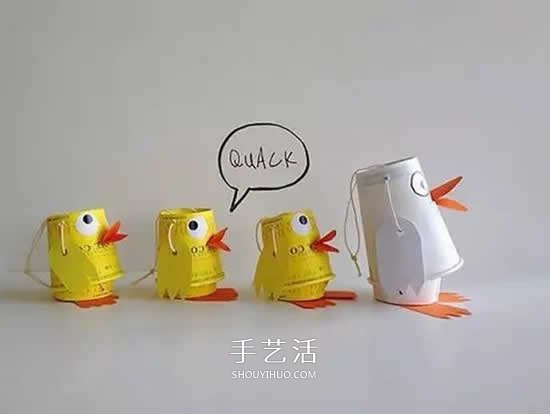 7个简单又可爱的幼儿园手工 让孩子变废为宝(图10)