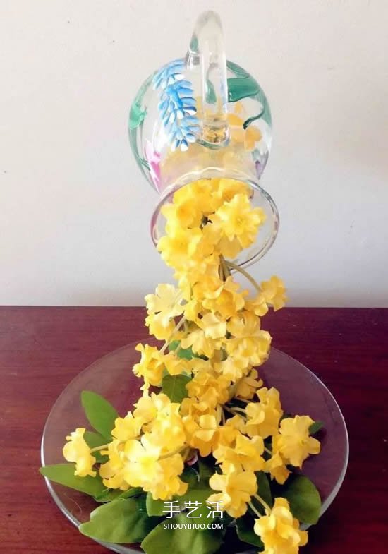 旧杯碟巧妙小改造 DIY制作精美的家居装饰摆件(图6)