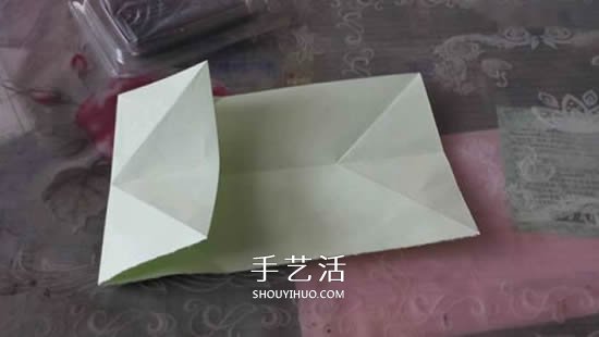 立体树苗的折法图解 折纸树苗的方法步骤图(图5) 立体树苗的折法图解 折纸树苗的方法步骤图(图5)