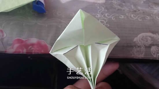 立体树苗的折法图解 折纸树苗的方法步骤图(图18) 立体树苗的折法图解 折纸树苗的方法步骤图(图18)