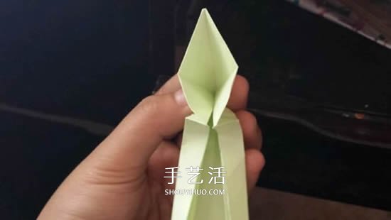 立体树苗的折法图解 折纸树苗的方法步骤图(图21) 立体树苗的折法图解 折纸树苗的方法步骤图(图21)