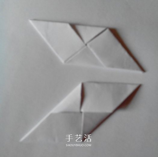 多面立方体的折法图解 折纸立方体的步骤图(图5)