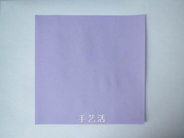 纸花球的叠法详细教程 手工折纸花球过程图(图3)