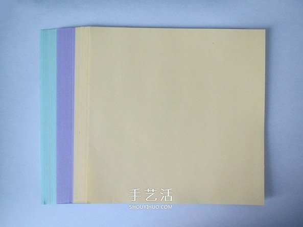 纸花球的叠法详细教程 手工折纸花球过程图(图2)