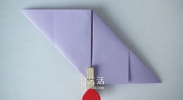 纸花球的叠法详细教程 手工折纸花球过程图(图9)