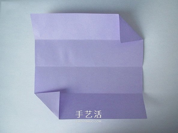 纸花球的叠法详细教程 手工折纸花球过程图(图5)