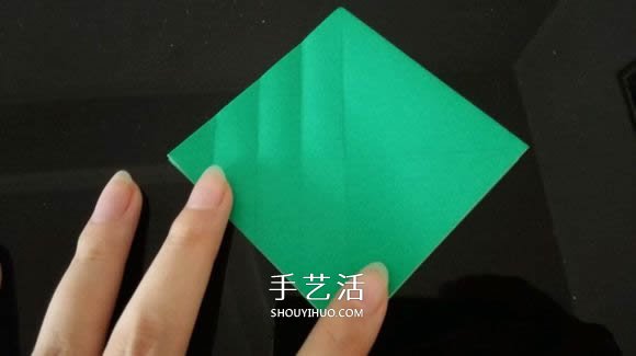 折纸热气球的方法过程 热气球的折法图解教程(图4)