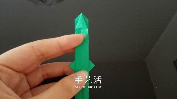 折纸热气球的方法过程 热气球的折法图解教程(图9)