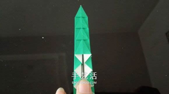 折纸热气球的方法过程 热气球的折法图解教程(图10)