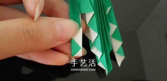 折纸热气球的方法过程 热气球的折法图解教程(图15)