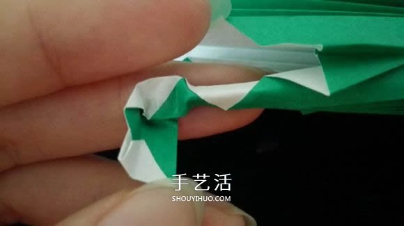 折纸热气球的方法过程 热气球的折法图解教程(图18)