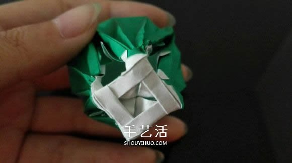 折纸热气球的方法过程 热气球的折法图解教程(图21)