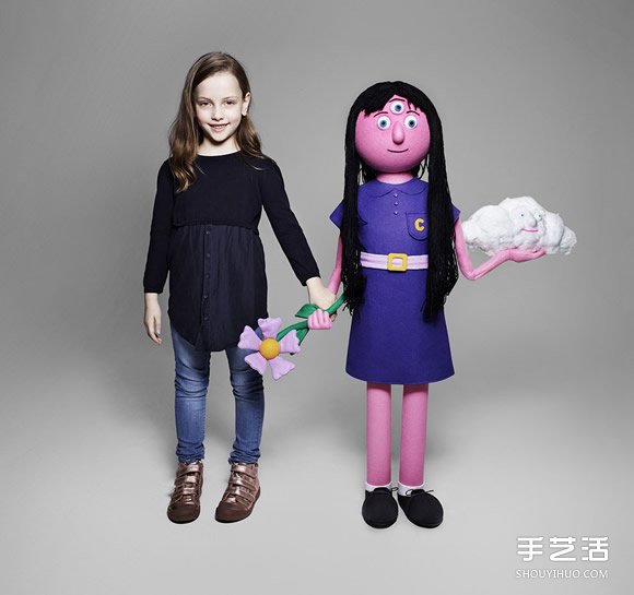 通过3D电脑模型将孩子们想像中的朋友做出来(图2)