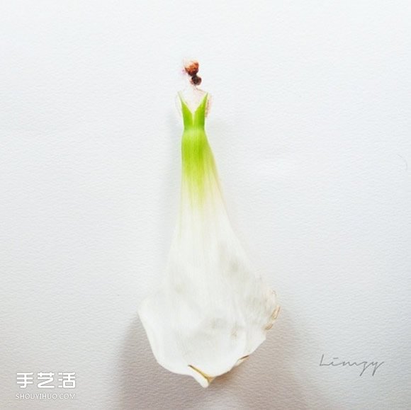 极雅艺术！用水彩让花朵变身礼物在纸上绽放(图10)