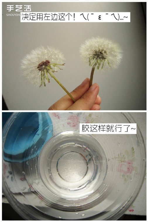 树脂蒲公英透明饰品手工DIY制作详细图解教程(图7)
