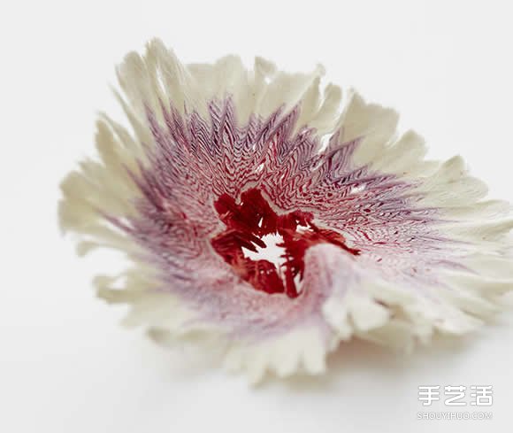 用削铅笔器DIY出一朵朵永生的美丽纸花朵(图6)
