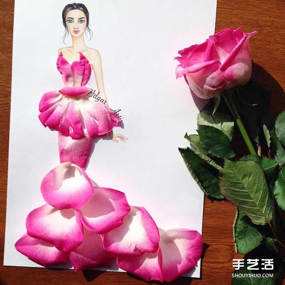 创意无极限 最天然华丽的日用品礼服DIY(图3)