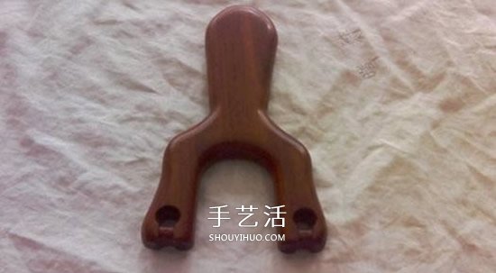 实木弹弓制作过程图解 自制实木弹弓的方法(图5)