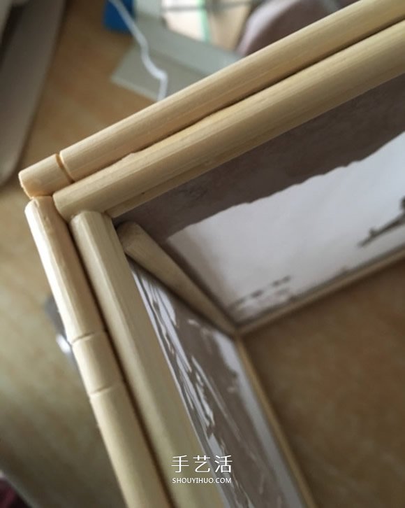 废物利用手工灯饰制作 文艺范灯罩DIY图解教程(图6)