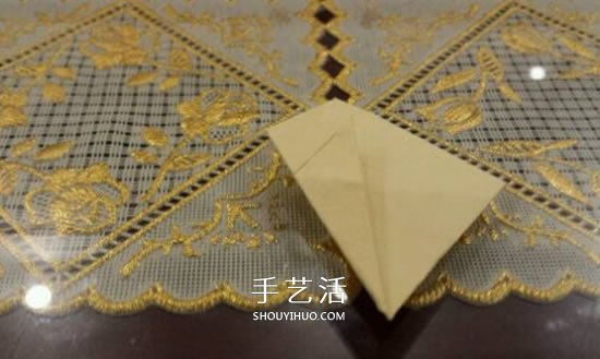 漂亮立体雨伞折纸图解 纸雨伞的折法步骤图(图5)
