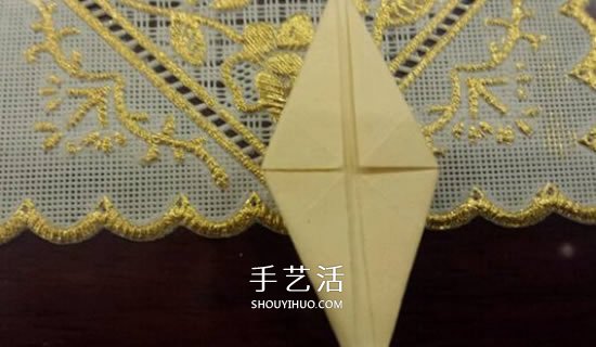 漂亮立体雨伞折纸图解 纸雨伞的折法步骤图(图12)
