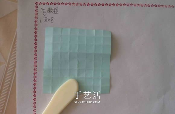 ♂♀男女图标折纸图解 还可以当可爱戒指用(图1)