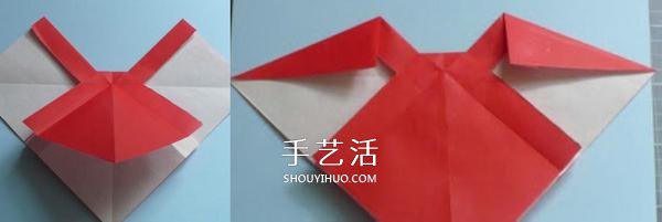 手工折纸蝴蝶结步骤图 简易蝴蝶结折叠方法(图6) 手工折纸蝴蝶结步骤图 简易蝴蝶结折叠方法(图6)