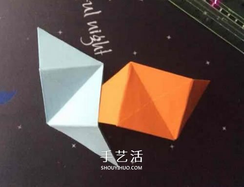 立体纸花球的折法图解 怎么折纸立体花球步骤(图19)