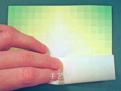 手工花瓶的折法图解 详细折花瓶教程步骤(图4)