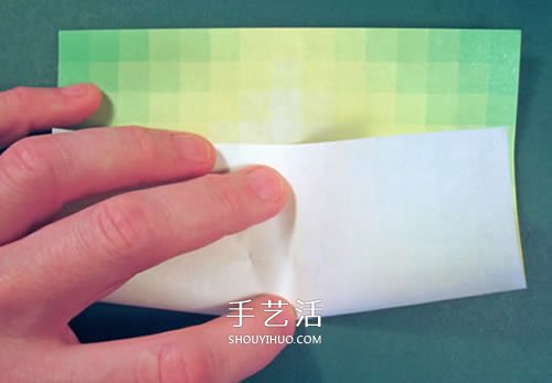 手工花瓶的折法图解 详细折花瓶教程步骤(图5)