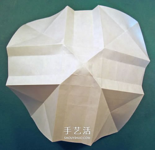 手工花瓶的折法图解 详细折花瓶教程步骤(图30)