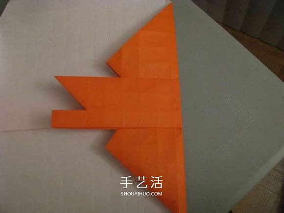 立体南瓜灯的折纸图解 手工复杂南瓜灯的折法(图22)