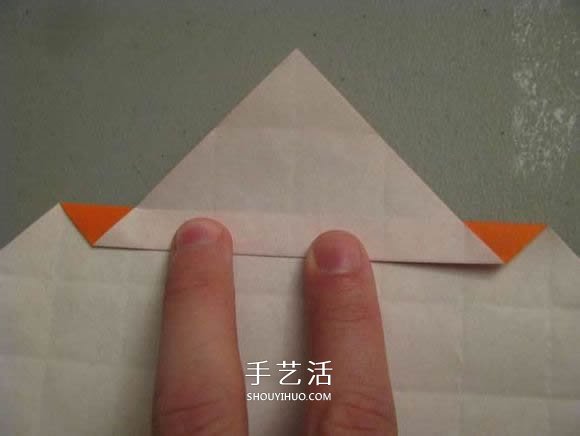 立体南瓜灯的折纸图解 手工复杂南瓜灯的折法(图33)