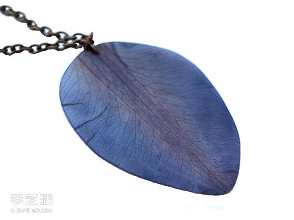 超美花瓣项链DIY图片 手工制作花瓣项链作品(图6)
