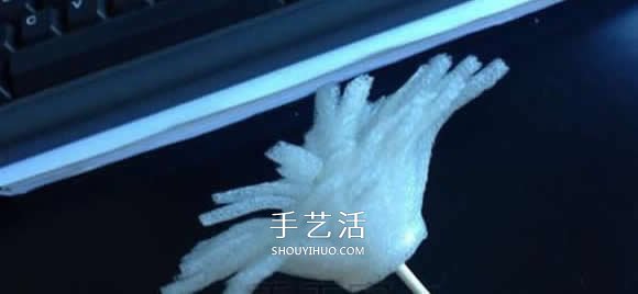 泡沫纸手工制作菊花 简单泡沫纸菊花的做法(图5)