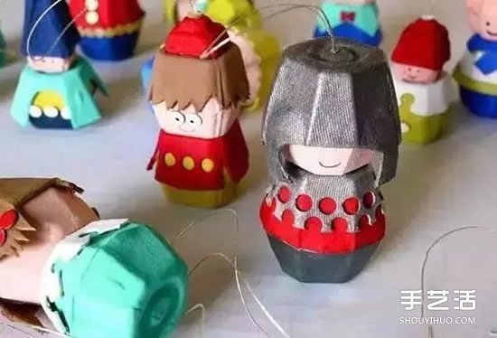 蛋托手工制作大全图片 幼儿园蛋托DIY小制作(图12)