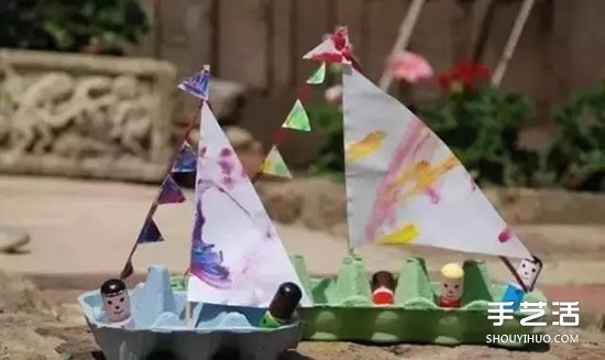 蛋托手工制作大全图片 幼儿园蛋托DIY小制作(图15)