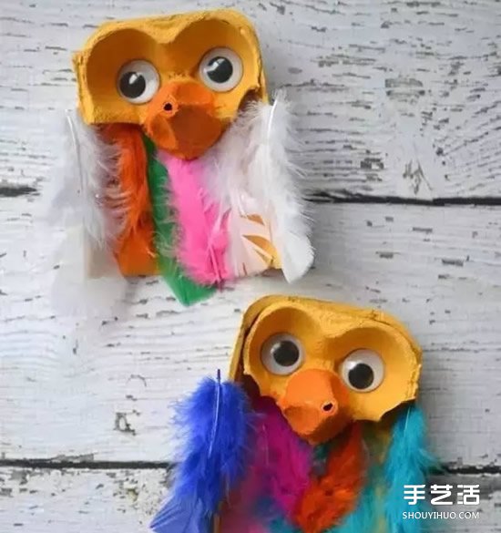 蛋托手工制作大全图片 幼儿园蛋托DIY小制作(图13)