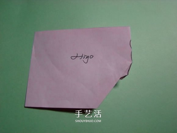怎么折纸人物头像图解 戴帽子的人折法过程(图9)