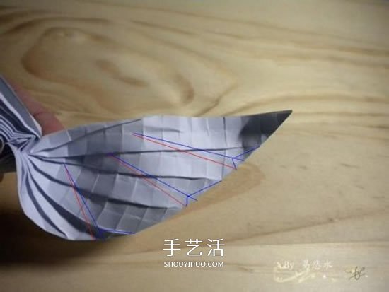 北条高史的天使之翼折纸CP图+实拍图解教程(图25)