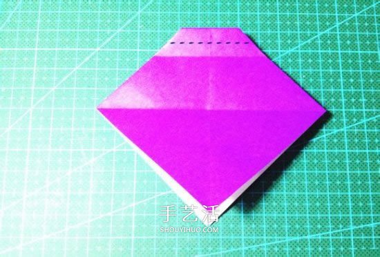 立体小汽车的折法图解 手工折纸汽车的折法(图4)