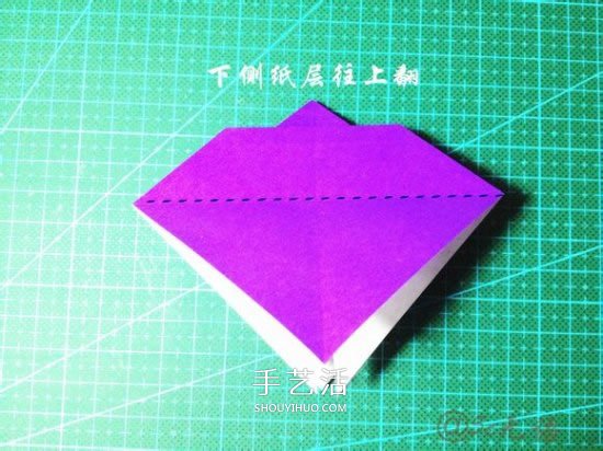立体小汽车的折法图解 手工折纸汽车的折法(图6)