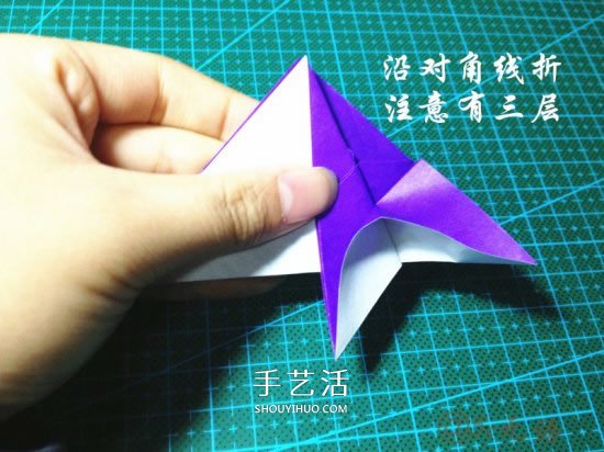 立体小汽车的折法图解 手工折纸汽车的折法(图12)