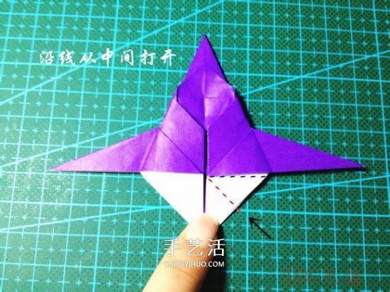 立体小汽车的折法图解 手工折纸汽车的折法(图16)