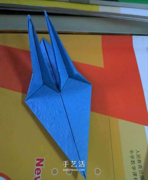 人字拖的折法图解教程 折纸人字拖鞋的方法步骤(图8)