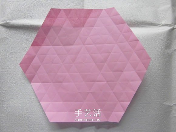 漂亮草帽子的折法图解 折纸花草帽的方法步骤(图2)