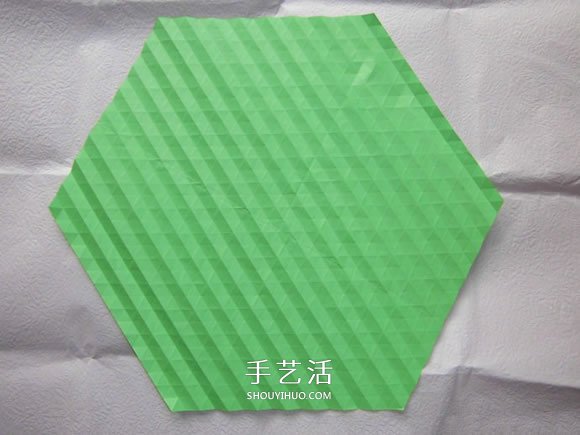 漂亮草帽子的折法图解 折纸花草帽的方法步骤(图12)