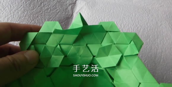 漂亮草帽子的折法图解 折纸花草帽的方法步骤(图22)