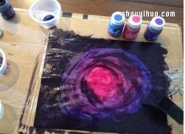 利用简单印染工艺，DIY制作银河星云抱枕(图6)